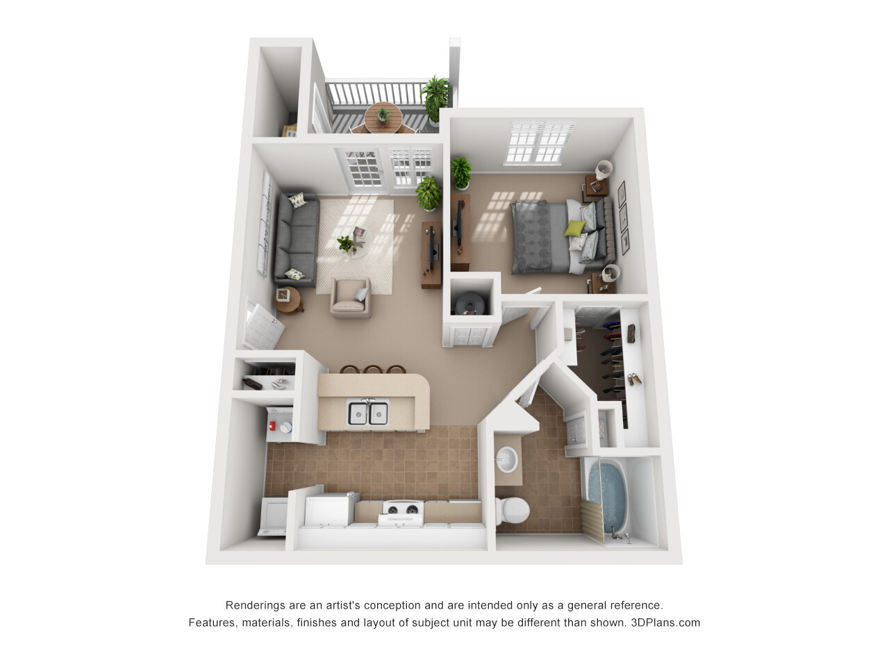 The Berkley floor plan